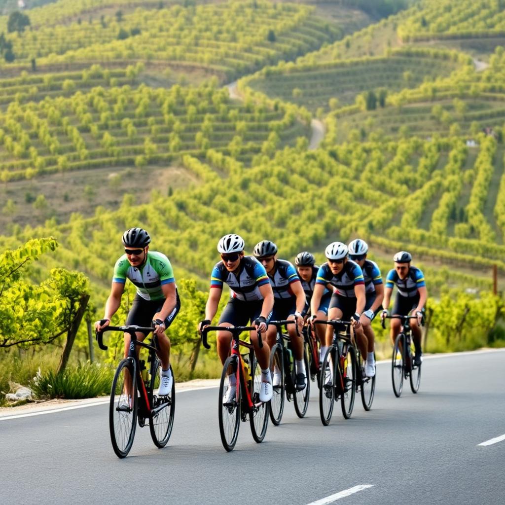 Vineyard Cycling